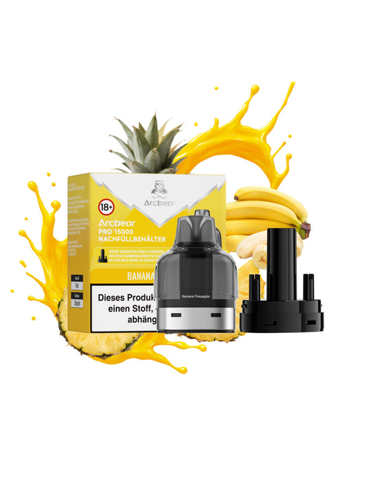Arcbear Pro 15000 | Banane Pineapple | Liquid Pod